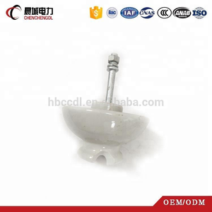 Aisladores de Porcelana Galvanizada de Alta Calidad, Accesorios de Energía con Medidas en Pulgadas, Abrazaderas Aislantes de Pin de Alto Voltaje - Product Image 3