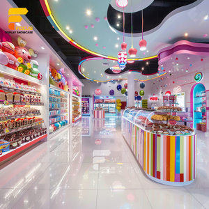 Diseño de tienda de dulces Mostrador de exhibición de <span class=keywords><strong>chocolate</strong></span> Mostrador de exhibición de dulces Estante de exhibición de <span class=keywords><strong>chocolate</strong></span> Estantes para tienda de dulces - Product Image 4