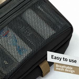 Sac de toilette de voyage pour homme, séparé pour articles secs et humides, pliable, grande capacité, pour voyages d'affaires et rangement de produits de toilette - Product Image 3