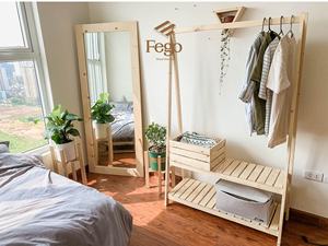 Étagère en bois et Table, meuble pour la maison, décoration d'intérieur, rustique, nouveauté - Product Image 3