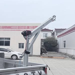 Grúa de Aluminio Portátil con Certificación CE, Mini Grúa de Elevación con Capacidad de 300/400/500 kg, Grúa para Camioneta con Control Manual y Eléctrico - Product Image 3