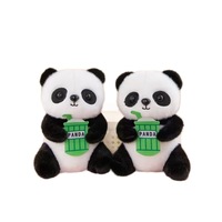 Peluches super douces en forme d'ours de 8 pouces, style influenceur transfrontalier, pour machines à griffes, parfaites pour les cadeaux de mariage et les faveurs.