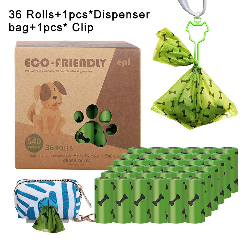 36 rolls+dispenser bag+clip