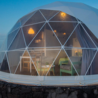 Tiendas de Campaña Glamping para Exteriores Newbility de 8 Metros, Tela de PVC Moderna, Tienda de Campaña Familiar de Lujo Grande en Oferta - Venta al por Mayor