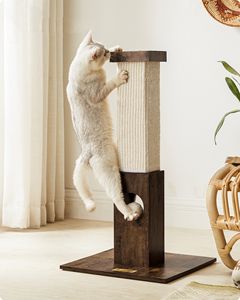 Pet mobilya tırmalama caydırıcı çizik kutup oyuncak kedi ile tırmalama sütunu - Product Image 2