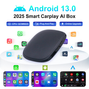 8-core คาร์บอนไฟเบอร์ Qualcomm 6225กล่อง Ai ไร้สาย4 + 64G USB TV & CarPlay Android 13พร้อม4G LTE - Product Image 2