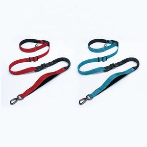 Freihändige Hundeleine mit Verstellbarem Geschirr Bungee-Leine Doppelgriff zum Spazierengehen Einziehbar Anpassbares Logo Verstellbar - Product Image 1