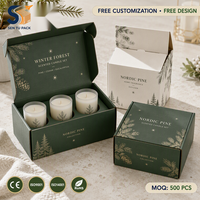 Boîte cadeau de Noël personnalisée, boîte d'expédition en carton ondulé, emballage couleur avec logo, vente en gros, usine OEM