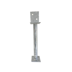 5mm Thick <strong>Post</strong> Anchor <strong>Bracket</strong> with Hot Dip Galvanized Finish Q235B <strong>Post</strong> Support Stand <strong>for</strong> Pergola Fence Wood Structure - Product Image 4