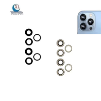 Lentille de caméra arrière en verre pour iPhone 15 Pro Max 14 13 12 11 Pro Max Mini XR XS Max X 8 Plus SE avec adhésif autocollant de colle