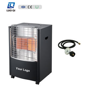 Haute qualité en gros 4 brûleurs chauffe-gaz butane intérieur corps de vanne en cuivre grande surface dense filet de protection chauffe-gaz - Product Image 1