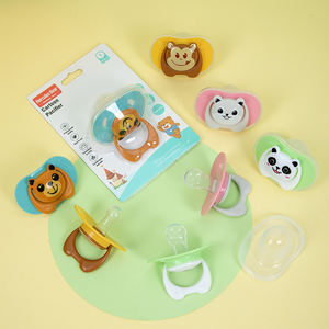 Vente en gros de sucettes apaisantes personnalisées en silicone sans bisphénol A <span class=keywords><strong>avec</strong></span> housses anti-poussière - Product Image 3