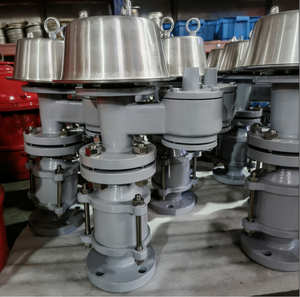 Réservoir de stockage d'huile et de gaz en acier au carbone anti-explosion, <span class=keywords><strong>valve</strong></span> de respiration à double tuyau résistante au feu avec alimentation manuelle anti-gel - Product Image 2