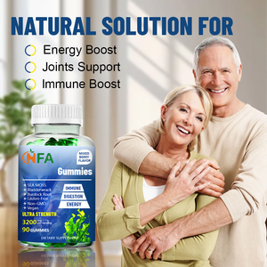 Gomitas de Musgo Marino con Sabor a Bayas Mixtas, Suplemento para la Salud, Favorece la Digestión, el Corazón y la Tiroides - Product Image 4