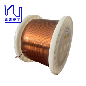 Custom Flat/Rectangular/Square Size Insulated Copper Winding Wire for Electric Motor - Product Image 1