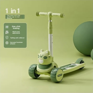 Trottinette électrique à trois roues pour enfants de 1 à 12 ans, garçons et filles, avec capteur antidérapant, en plastique - Product Image 4