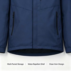 Professional Grade Hooded Casual Autumn <strong>Weatherproof</strong> Quick Dry Moisture Wicking Outdoor Trekking Climbing Travel Comfort <strong>Jacket</strong> - Product Image 4