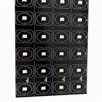 Placa PCB de Aluminio de 2 Capas para Bombilla LED - Alta Conductividad Térmica 1.6mm 1oz HASL RoHS