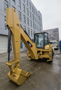 รถตักล้อยางตีนตะขาบ Caterpillar 420F มือสอง สภาพดี CAT 420F 4x4 รถตักล้อยางตีนตะขาบพร้อมส่ง - Product Image 5