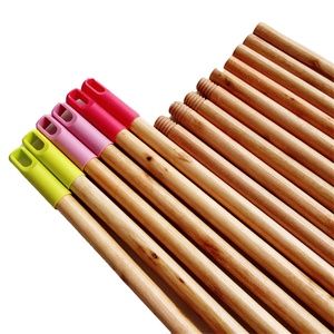 Venta al por mayor de mangos de madera barnizados para escobas y fregonas, artículos para el hogar por menos de 1 dólar, ¡gran oferta! - Product Image 6