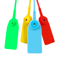 Sceau de sécurité en plastique personnalisé HUASHENG avec logo, code-barres, code QR, anti-effraction pour l'emballage et les camions