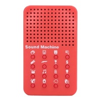 Boîte à son électronique personnalisée pour Halloween 16 effets amusants machine à rire et à son cadeau de fête bâillon pour les fêtes d'Halloween