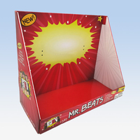 Prix usine personnalisé impression carton affichage PDQ Carton boîte d'expédition supermarché présentoir de table support de comptoir pliable
