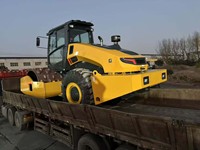 Compacteur à tambour unique 6120EG4, réservoir de carburant de 280 L, cabine climatisée pour projets de construction routière et d'infrastructure municipale