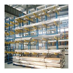 5 Layer Heavy Duty Steel <strong>Pipe</strong> Wire Shelves Corrosion Protection Long Arms Double Side Cantilever Racking Storage - Product Image 2