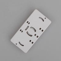 Casing pelindung Panel Patch serat optik, 2-Inlet 2-Outlet kotak terminasi optik FTTH 2 Core PORT dengan pelat wajah
