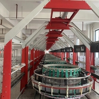 Machine à tisser circulaire automatique à grande vitesse à 4 navettes, moteur économe en énergie, pour sacs tissés en plastique PP, riz, ciment, farine