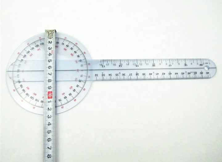 6inch, 8inch, 12inch Angle Medical Ruler Spinal Goniometer Angle Ruler ...