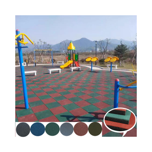 Bán buôn sân chơi ngoài trời không có mùi chống sốc phòng tập thể dục sàn cao su - Product Image 5