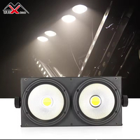 Projecteur de scène professionnel 250W à 2 yeux COB LED, lumière blinder DMX512 Matrix, CRI élevé Ra90, IP33, gradation 0-100%