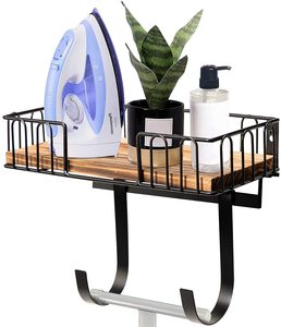 Bàn ủi treo tường, ủi và Bảng sắt treo tường với kệ, giá đỡ sắt kim loại gắn tường với lưu trữ lớn - Product Image 1