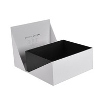Boîtes auto-assemblantes personnalisées en papier kraft, lot de boîtes avec gaufrage, laminage mat, recyclables, écologiques, pour emballage cadeau de vêtements