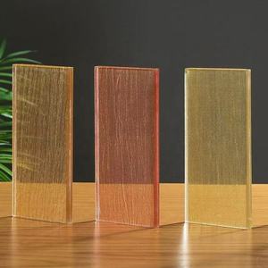 Alta qualità tessuto moderno decorazione artistica di sicurezza antiproiettile vetro Float solare per scala esterna soggiorno <span class=keywords><strong>officina</strong></span> - Product Image 6