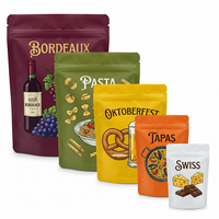 Nouvelles pochettes à bonbons refermables anti-odeur imprimées en héliogravure, vente en gros, sacs en plastique Mylar durables pour