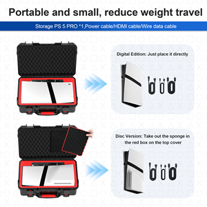 Startrc खेल ps5 प्रो कंसोल के लिए वॉटरप्रूफ हार्ड केस | ऑटो प्रेशर बैलेंस वाल्व, हाई-ऊंचाई सुरक्षा - Product Image 4