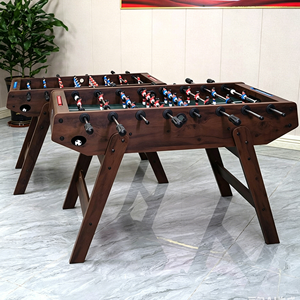 Table de <span class=keywords><strong>baby</strong></span>-<span class=keywords><strong>foot</strong></span> compacte en bois massif, 1,2 m / 1,4 m, pour usage domestique ou commercial, idéale pour toute la famille - Product Image 5