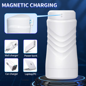 Dubbele Motoren Mannelijke Seksspeeltjes Handheld Masturbatie Vibrator Zachte Siliconen Getextureerde Pussy Speelgoed Masturbators Voor Mannen - Product Image 5