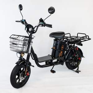 Vélo cargo électrique TANK 900 de sortie d'usine, pneus tout-terrain 16 pouces 3.0, batterie rechargeable amovible 60V, scooter électrique - Product Image 4