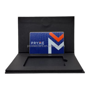 กล่องของขวัญพลาสติกพรีเมี่ยมพิมพ์ลายของขวัญนามบัตรโลหะ NFC - Product Image 2