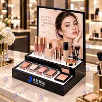CUME DISPLAY Présentoir de Comptoir Personnalisé en Acrylique de Haute Qualité pour Maquillage et Rouge à Lèvres, Finition Résistante à l'Eau pour