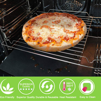 Revêtement de four écologique haute température, tapis de barbecue antiadhésif en ptfe réutilisable