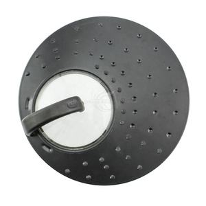 Couvercle de <span class=keywords><strong>Protection</strong></span> contre les éclaboussures d'huile, 9mm, couverture de cuisine, en aluminium noir, avec fenêtre en verre - Product Image 6