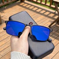Lunettes carrées populaires, monture optique en TR90, lunettes de vue professionnelles, verres photochromiques anti-lumière bleue, protection UV400