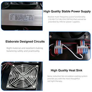 מוצרים חדשים טרנדיים 560 נורות לד מכשיר טיפול באור אדום אינפרא אדום לפנים ולגוף RH2400 2512122 - Product Image 5