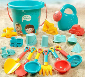 2025 Hot Selling <strong>Children's</strong> Outdoor Beach Plastic Toys Beach <strong>Play</strong> with <strong>Sand</strong> and Water Beach Buckets <strong>Sand</strong> Shovels Tools Set Toys