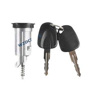 WZDC RACE Ignition <b>Lock</b> Cylinder 95710800 S646003 94787854 for Daewoo Noble with 2 <b>Keys</b> - Product Image 3